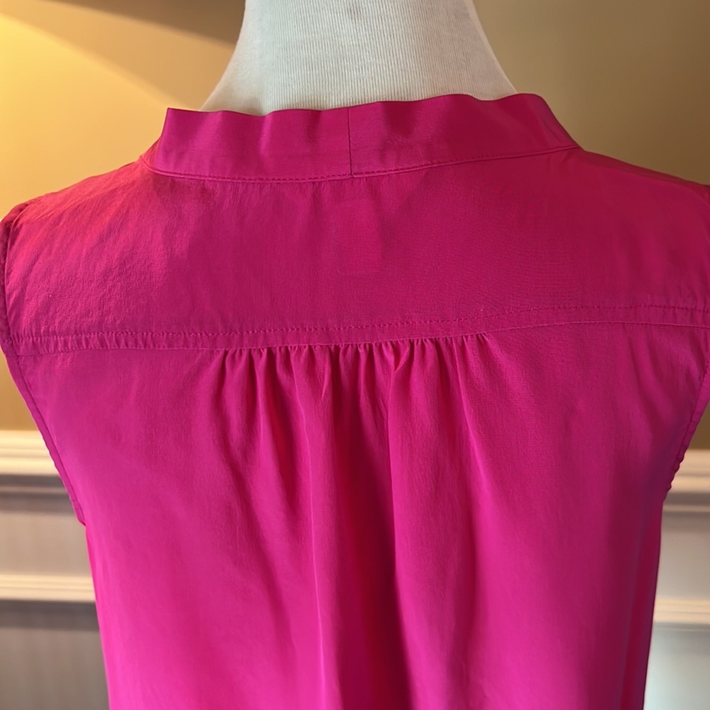 Lilly Pulitzer Silk Raleigh Bow Tie Blouse - Picture 4 of 14